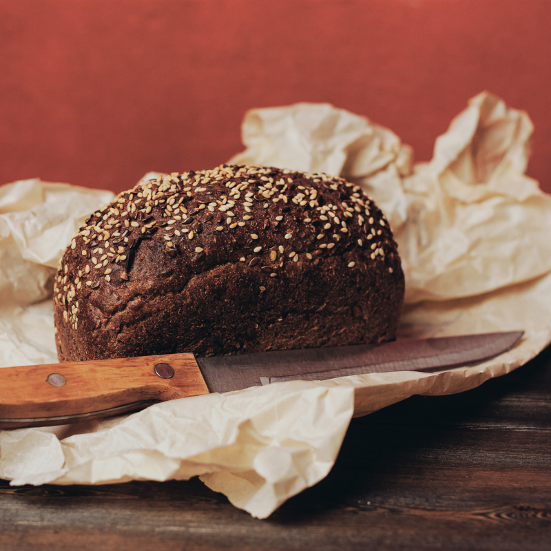 BIO Tumšās sēklu maizes miltu maisījums ar ieraugu (350g)