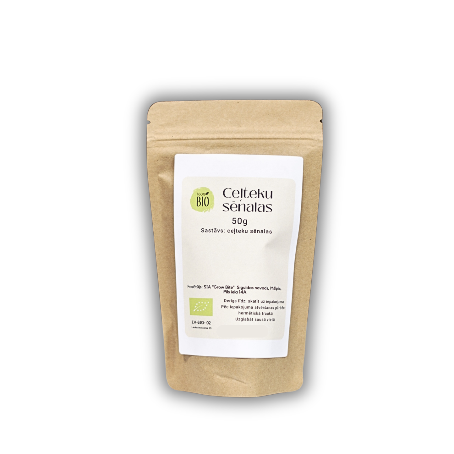 BIO Ceļteku sēnalas (50g)