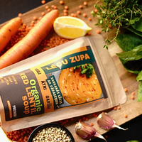 BIO Sarkano lēcu zupa (50g)