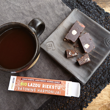 BIO lazdu riekstu batoniņš HARMONIJAI