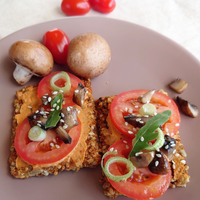 BIO Pikantie tomātu un sēklu krekeri