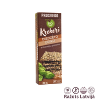 BIO Diedzēto griķu krekeri ar kaņepju proteīnu