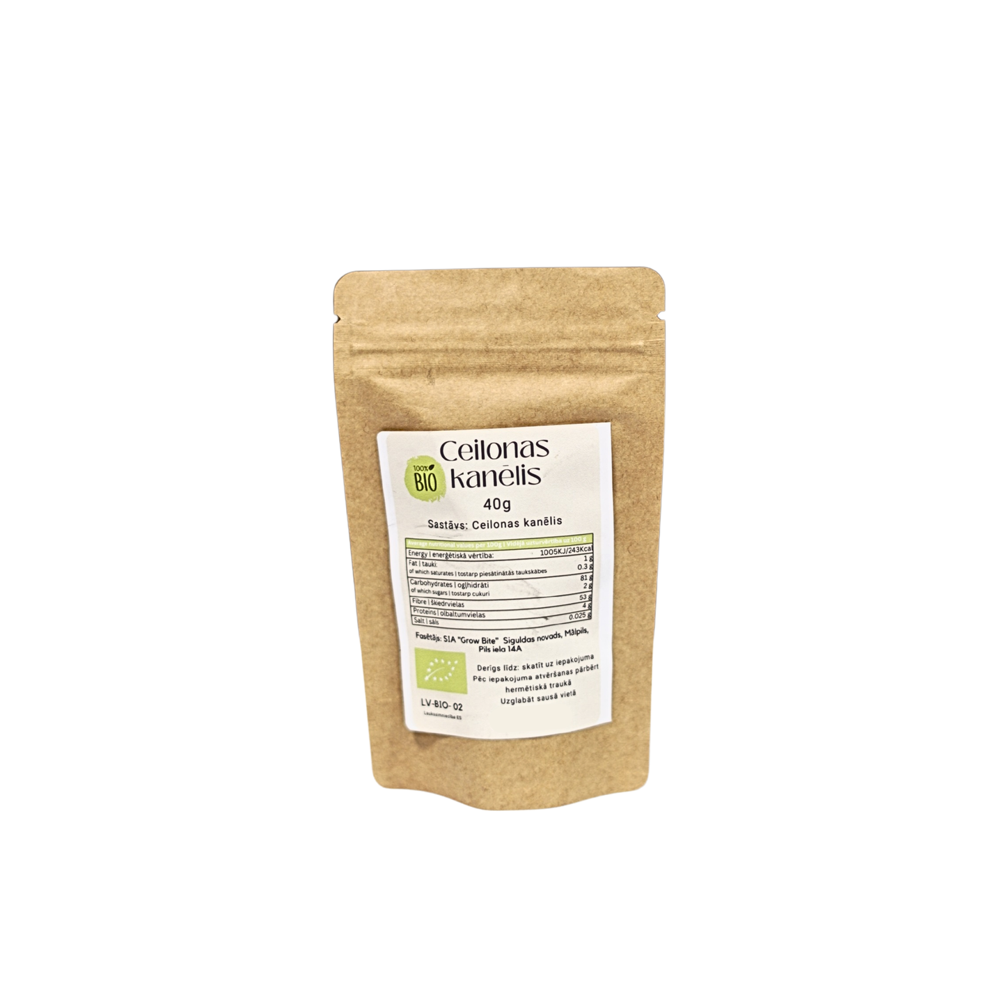 BIO Ceilonas kanēlis